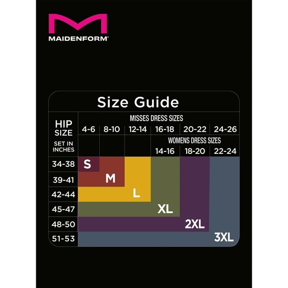 Maidenform XXL Shapewear FitSense Extra Firm Shaping Bodysuit NWT FLS075 Black - Picture 5 of 7